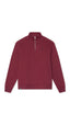 BURGUNDY REEF HALF ZIP CREW