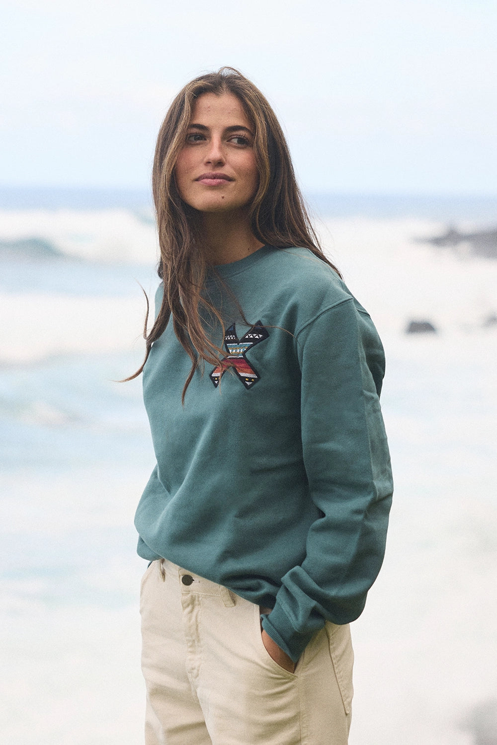AMAZON GREEN CLASSIC CREW