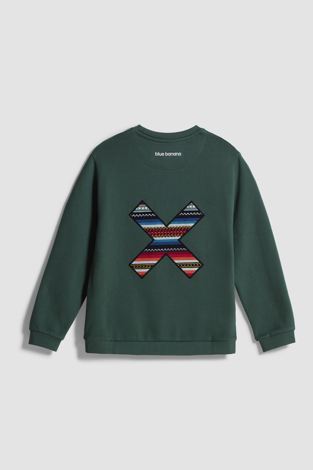 PINE GREEN CLASSIC KIDS CREW