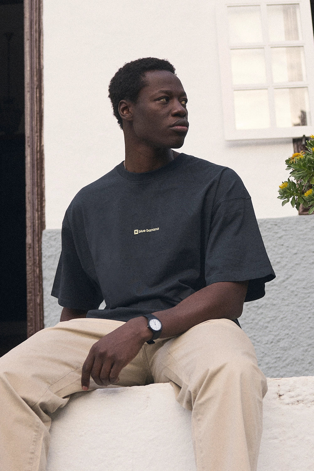 ANTHRACITE CLEAN TEE