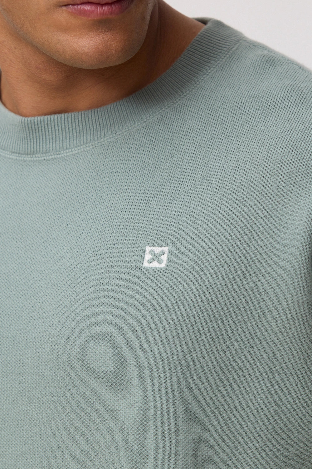 SAGE CORE KNITTED SWEATER