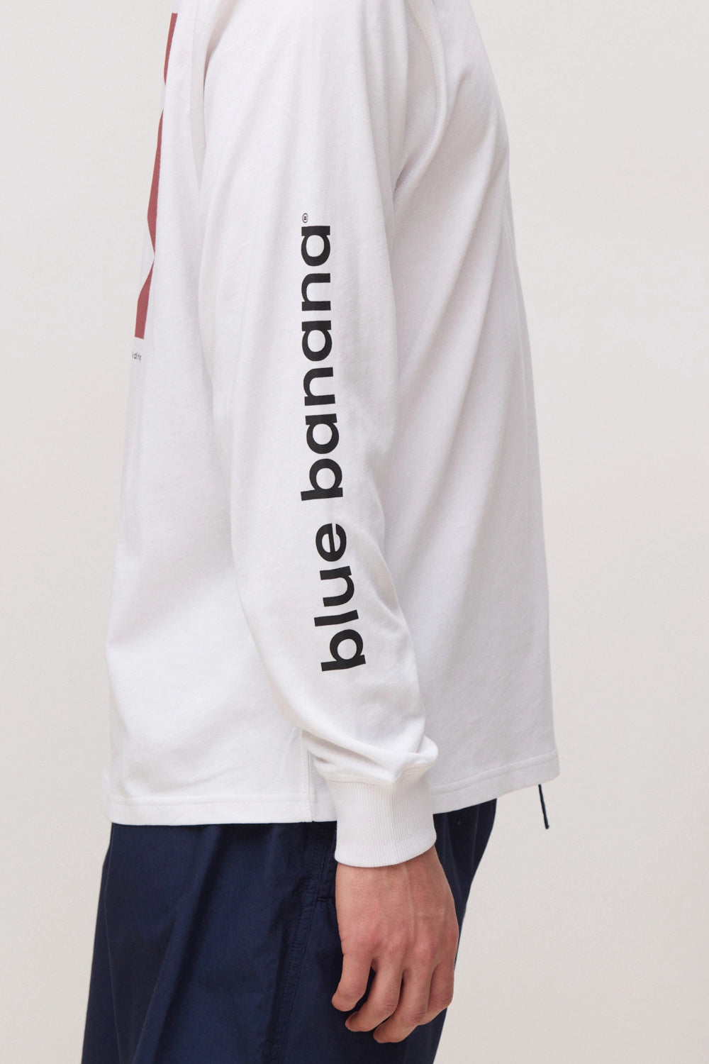 WHITE CORE LS TEE