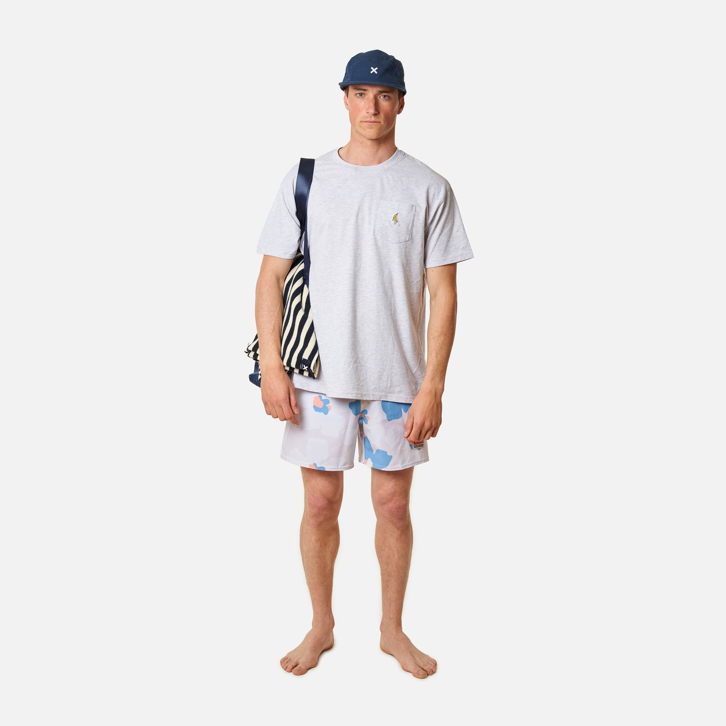 CREAM BUBBLE BOARDSHORTS