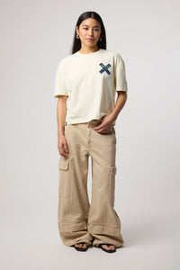 CREAM CLASSIC WOMAN TEE