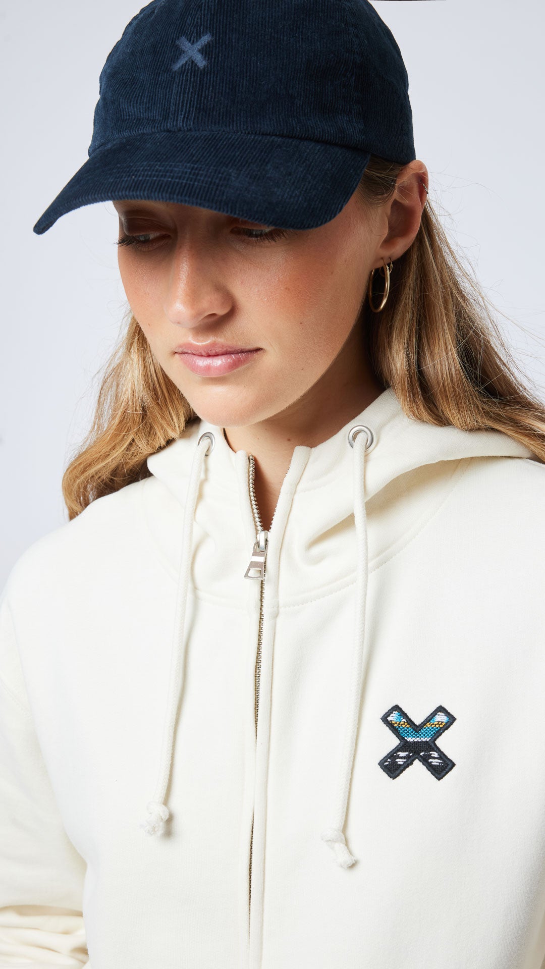 CREAM NEDERLAND FULL ZIP HOODIE