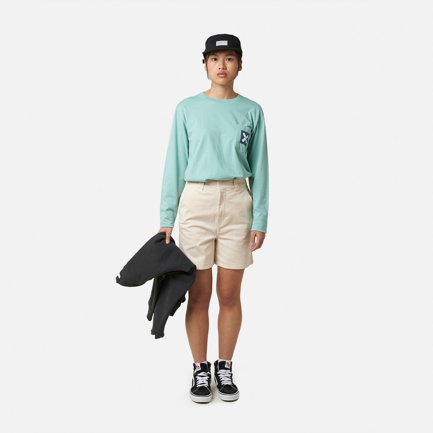 CREAM PAMPA WOMAN SHORTS