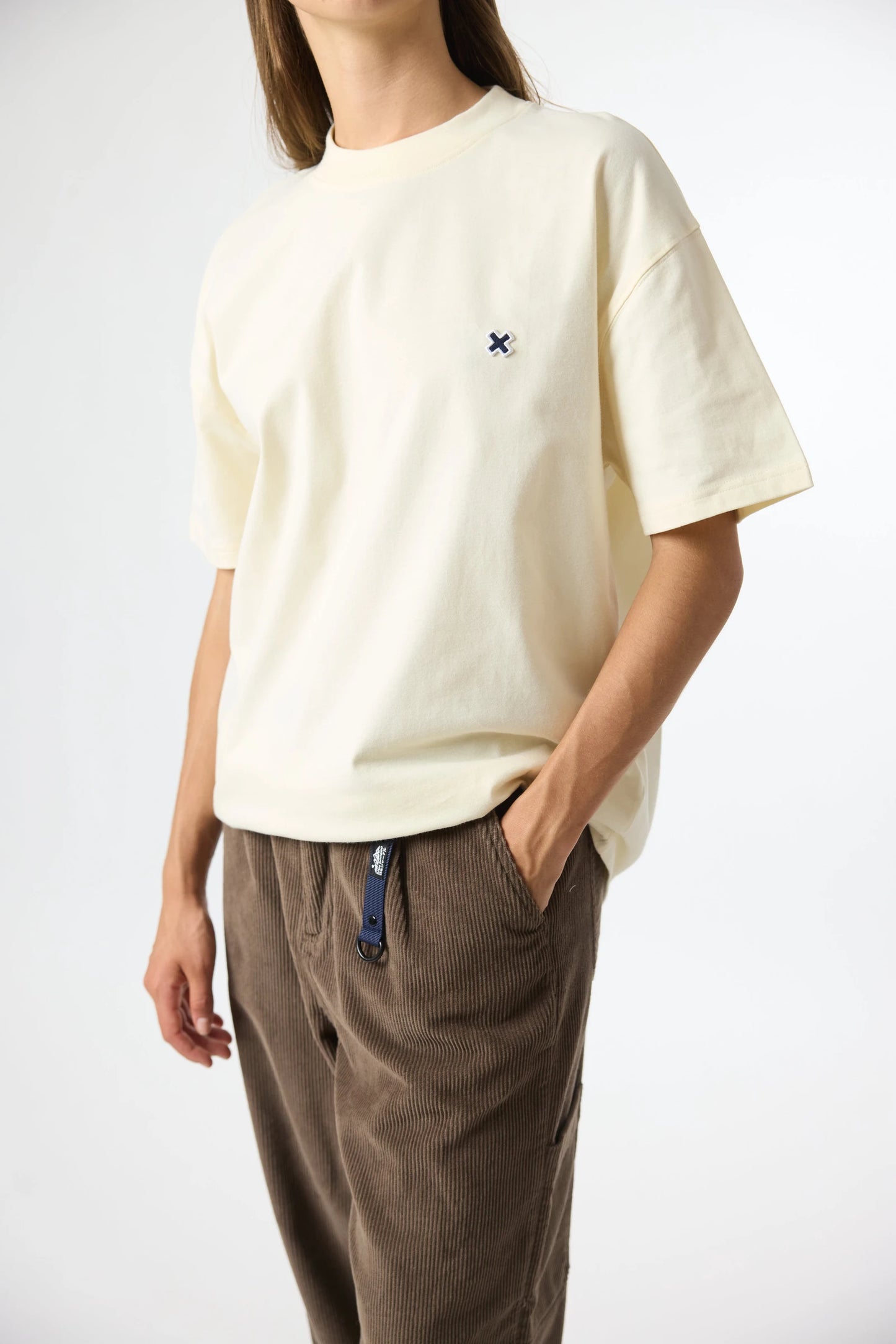 CREAM PATCH TEE