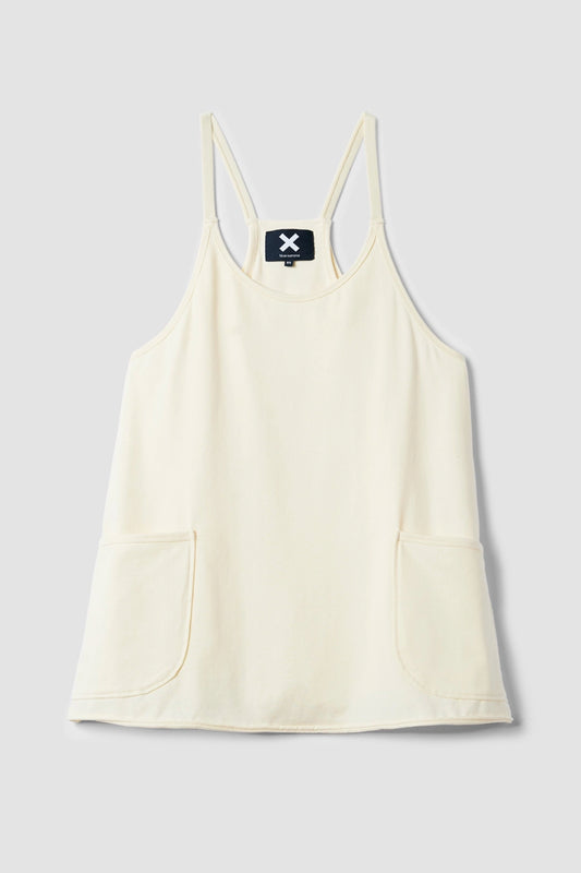 CREAM POPPY WOMAN SHORT DRESS