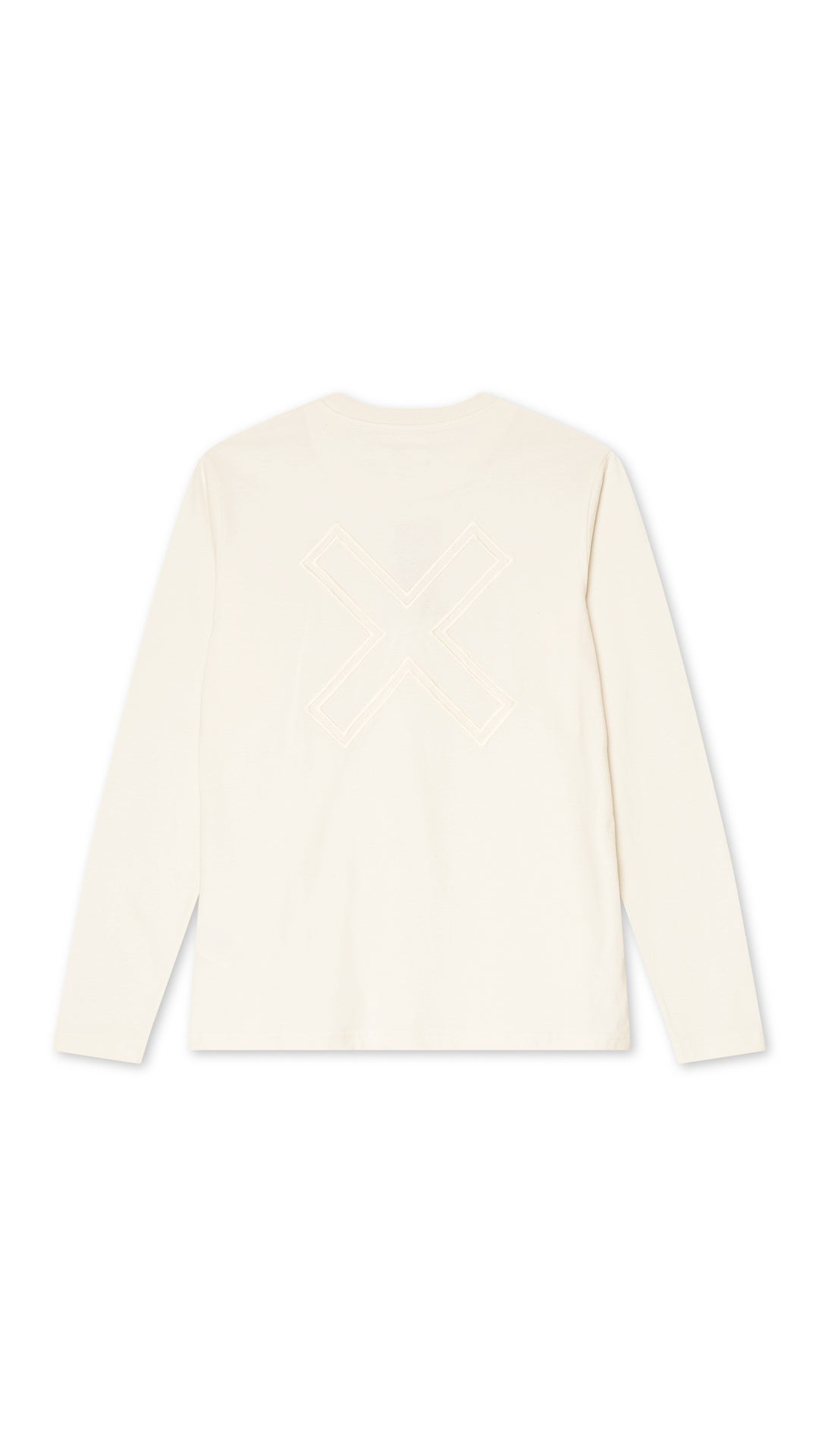 CREAM REEF LS TEE
