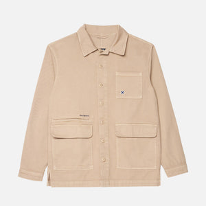 CAMEL CANVAS OVERSHIRT