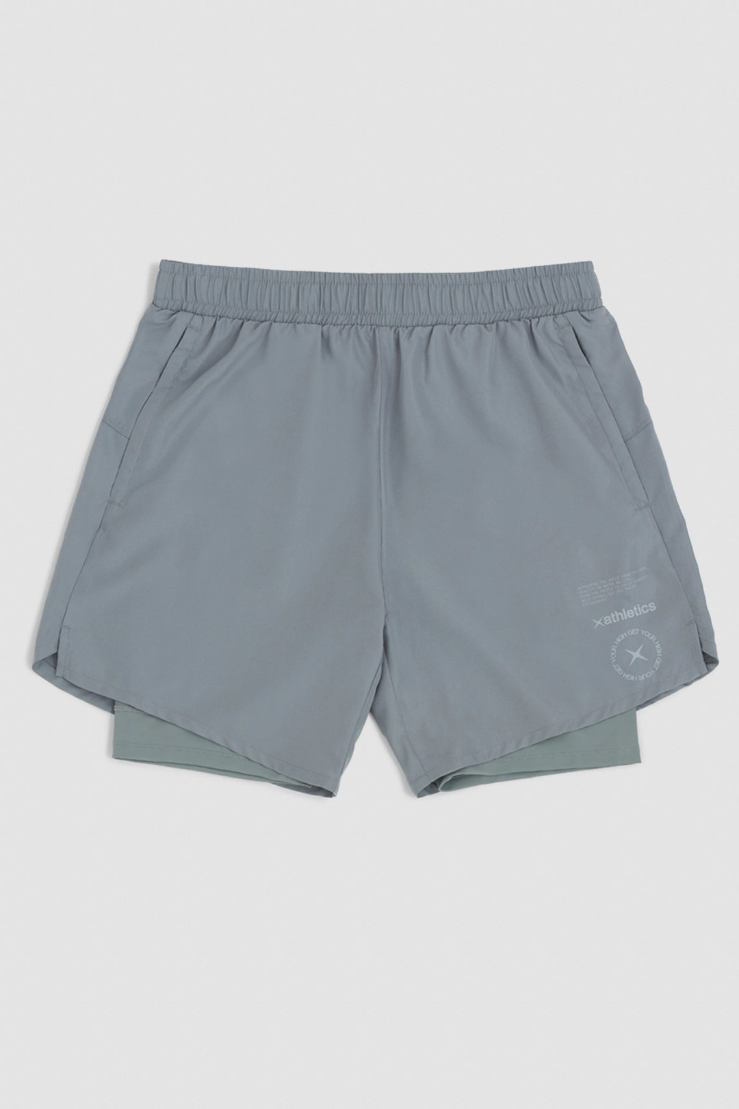 DARK GREY DUST SHORTS