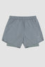 DARK GREY DUST SHORTS