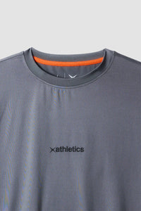DARK GREY TRAIN TEE