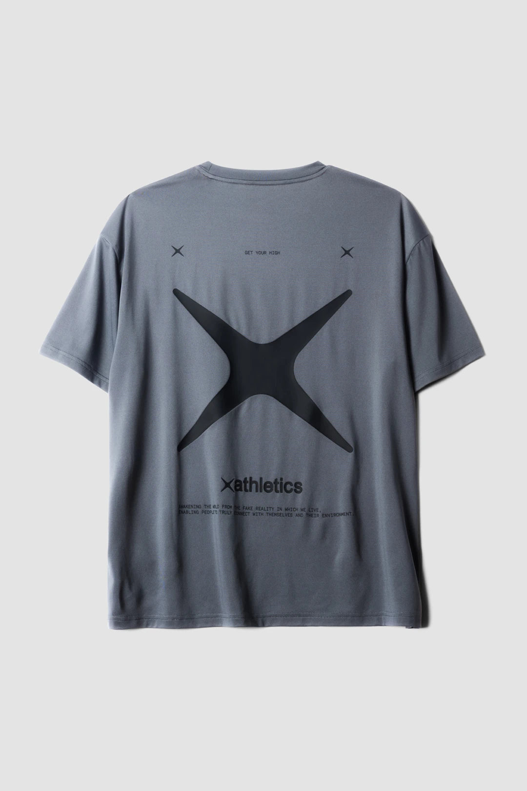 DARK GREY TRAIN TEE