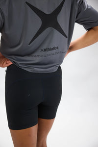 DARK GREY TRAIN WOMAN TEE