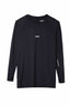 DEEP BLACK TRAIN LS TEE