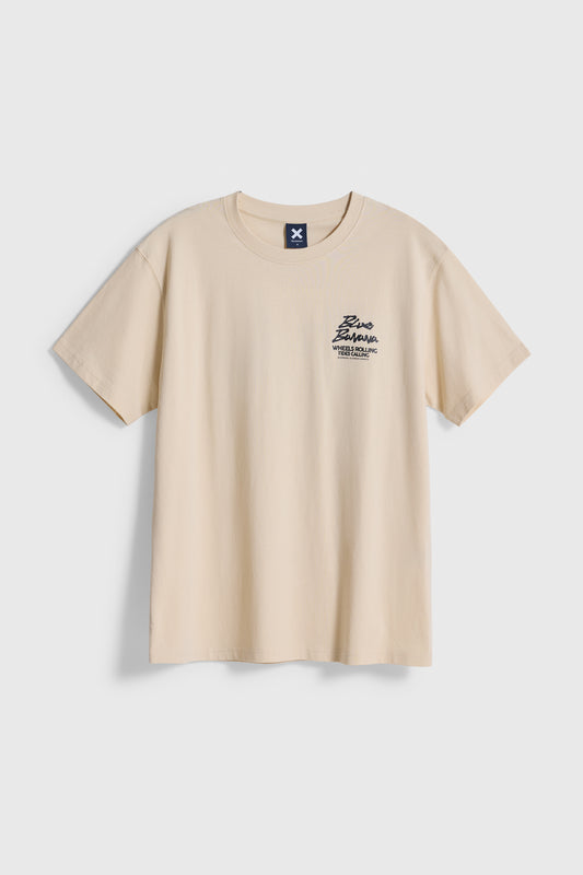 BEIGE DRIVE TEE