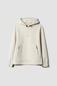 SUDADERA CON CAPUCHA TECH DUSTY CREAM