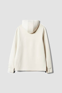 SUDADERA CON CAPUCHA TECH DUSTY CREAM