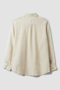 ECRU LINEN SHIRT