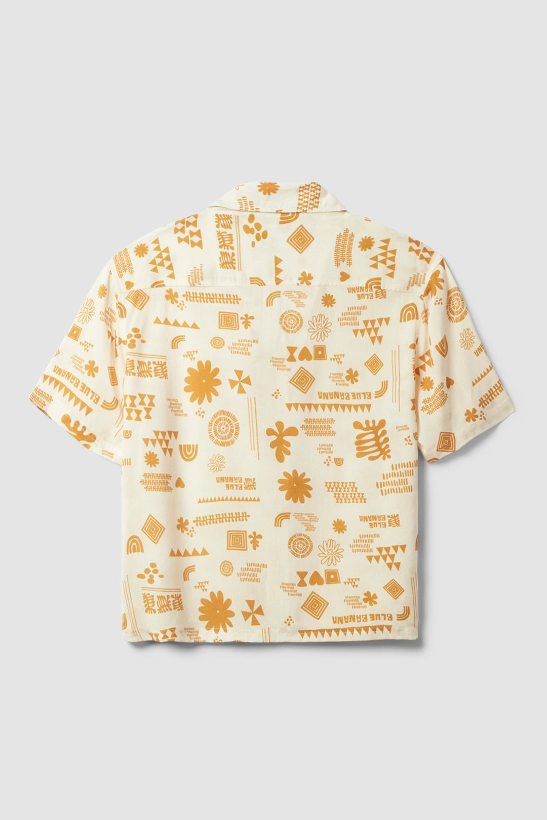 CAMISA MANGA CORTA MUJER TILE ECRU