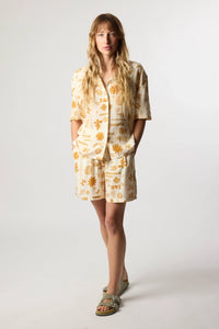 ECRU TILE WOMAN SS SHIRT