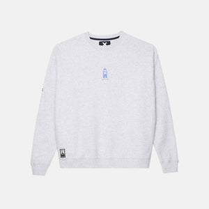 LIGHT GREY MELANGE EAST CREW