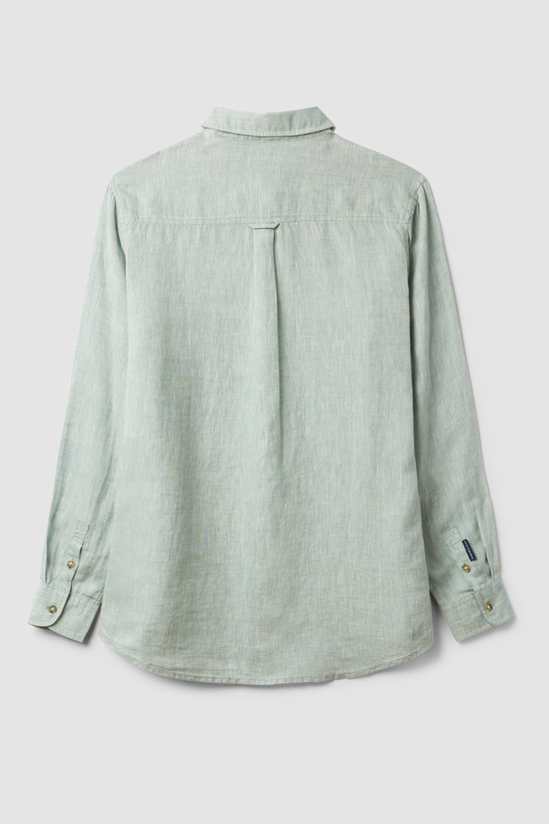 GREEN LINEN SHIRT