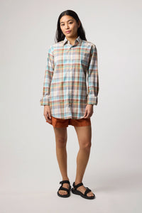 CAMISA PLAID SUMMER VERDE