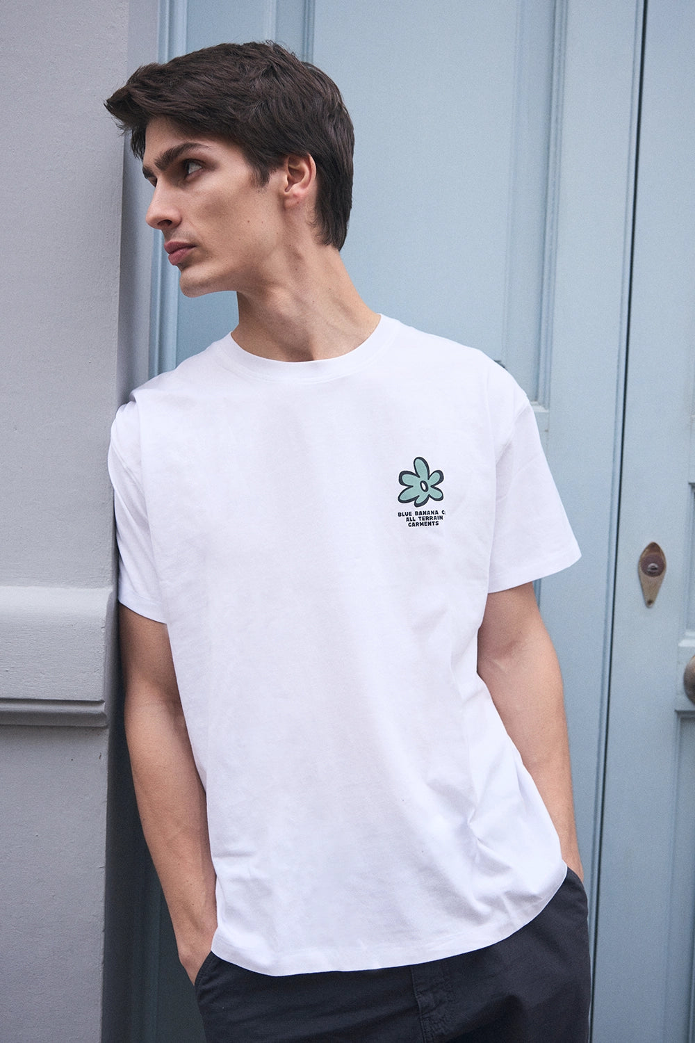 WHITE GROW TEE