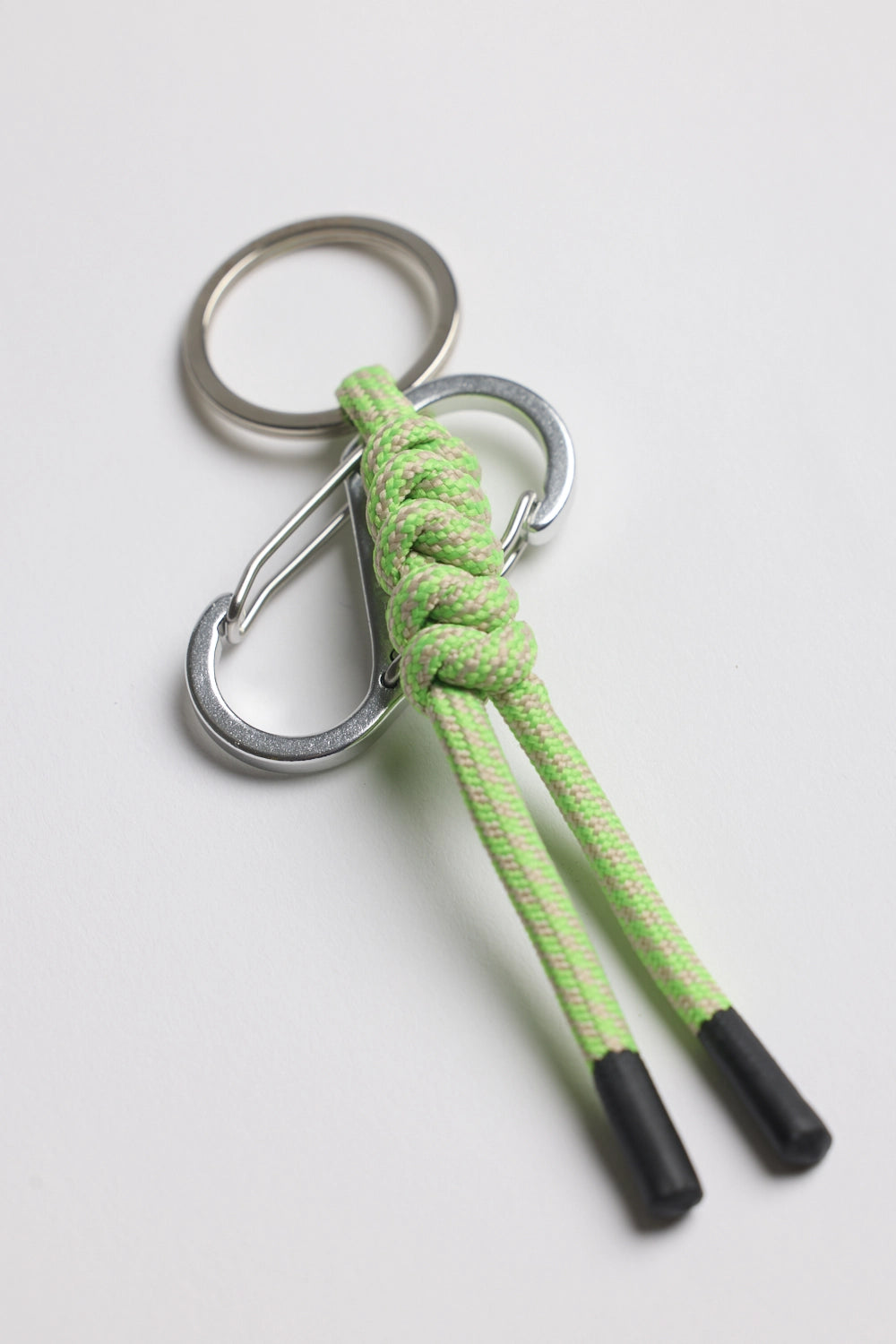 LIME GREEN HOOK KEYCHAIN