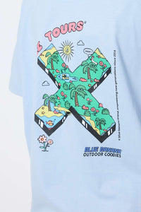 CAMISETA KIDS TOURS ICE BLUE