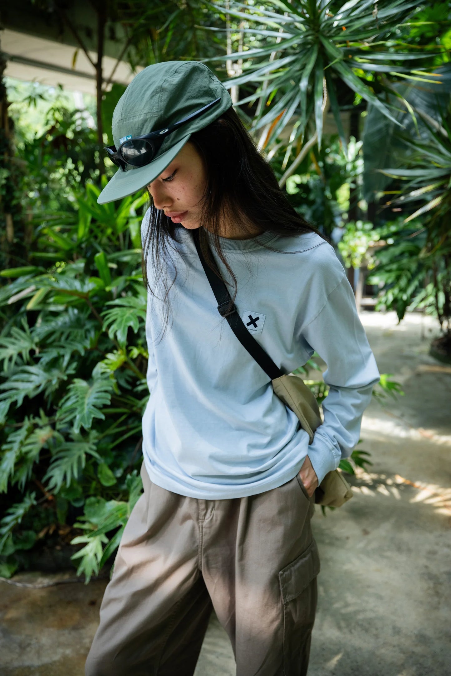 ICE BLUE ICONIC LS TEE