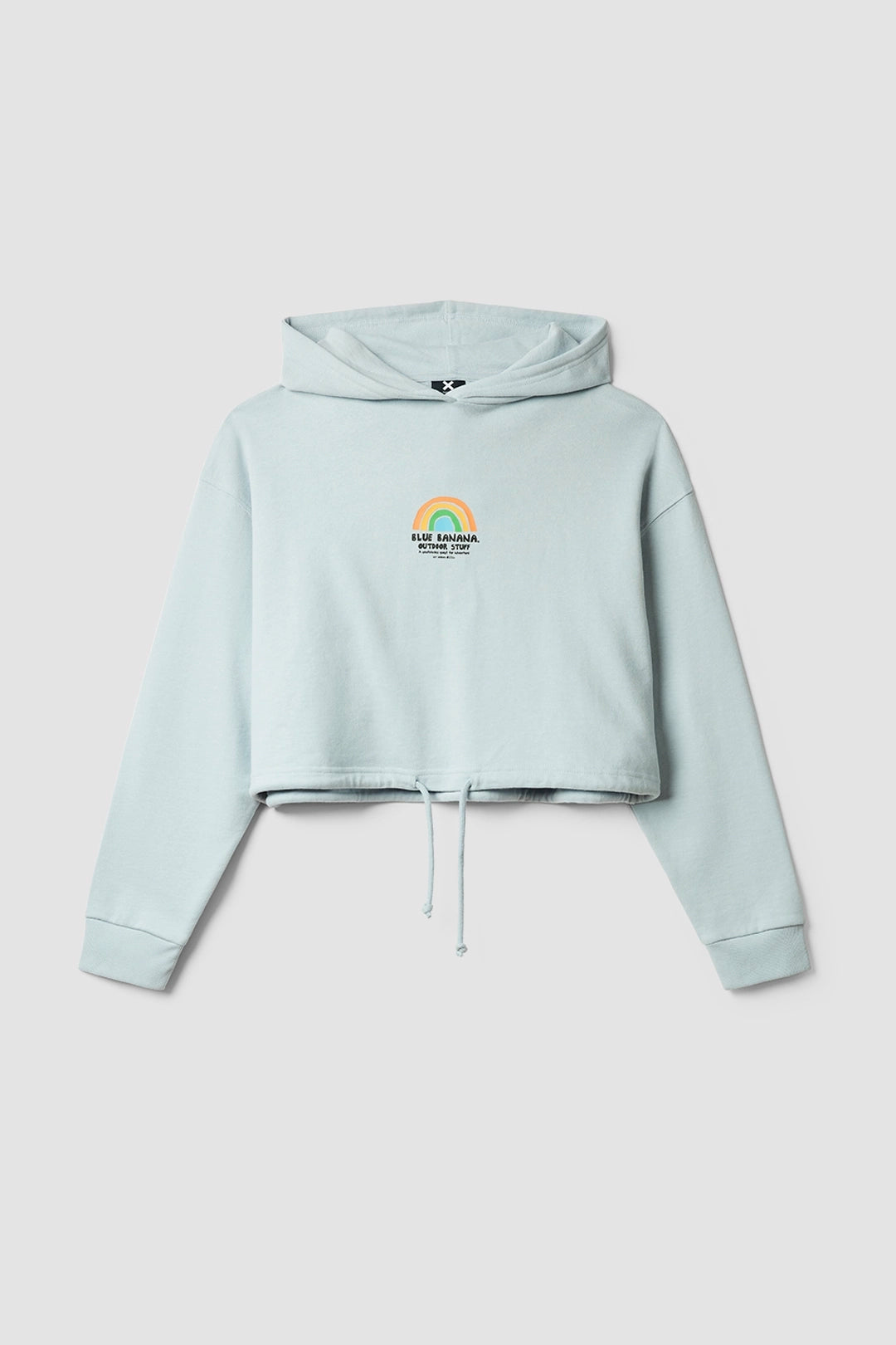 SUDADERA CON CAPUCHA MUJER RAINBOW ICE BLUE