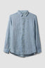 CAMISA DE LINO INDIGO BLUE