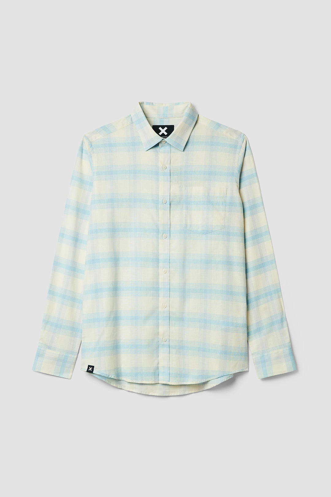 CAMISA PLAID SUMMER INDIGO BLUE