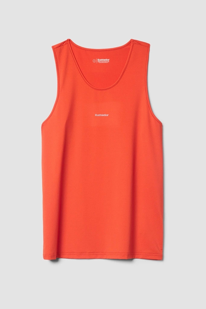 INTENSE ORANGE RUNNING TANK TOP