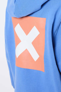 SUDADERA CON CAPUCHA KIDS NATURE JAY BLUE