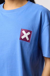 CAMISETA MUJER NATURE JAY BLUE