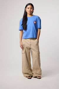 CAMISETA MUJER NATURE JAY BLUE