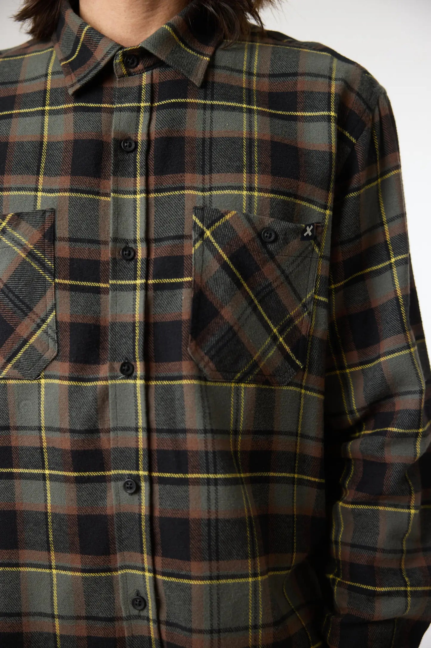 KHAKI CAMP SHIRT