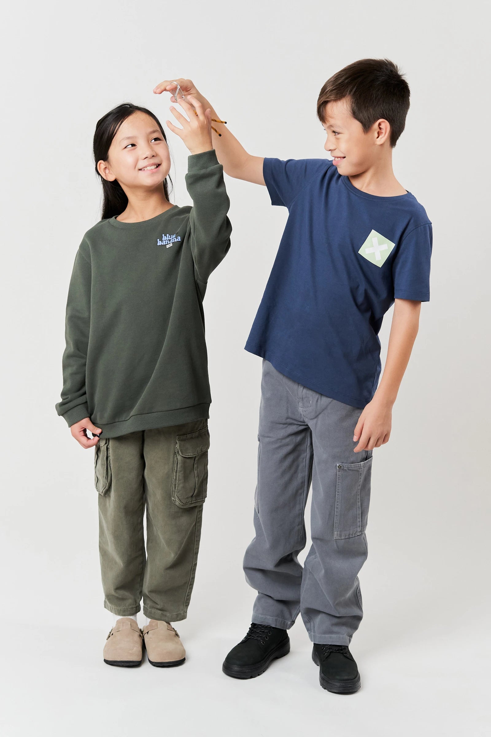 KHAKI HAKUBA KIDS CREW