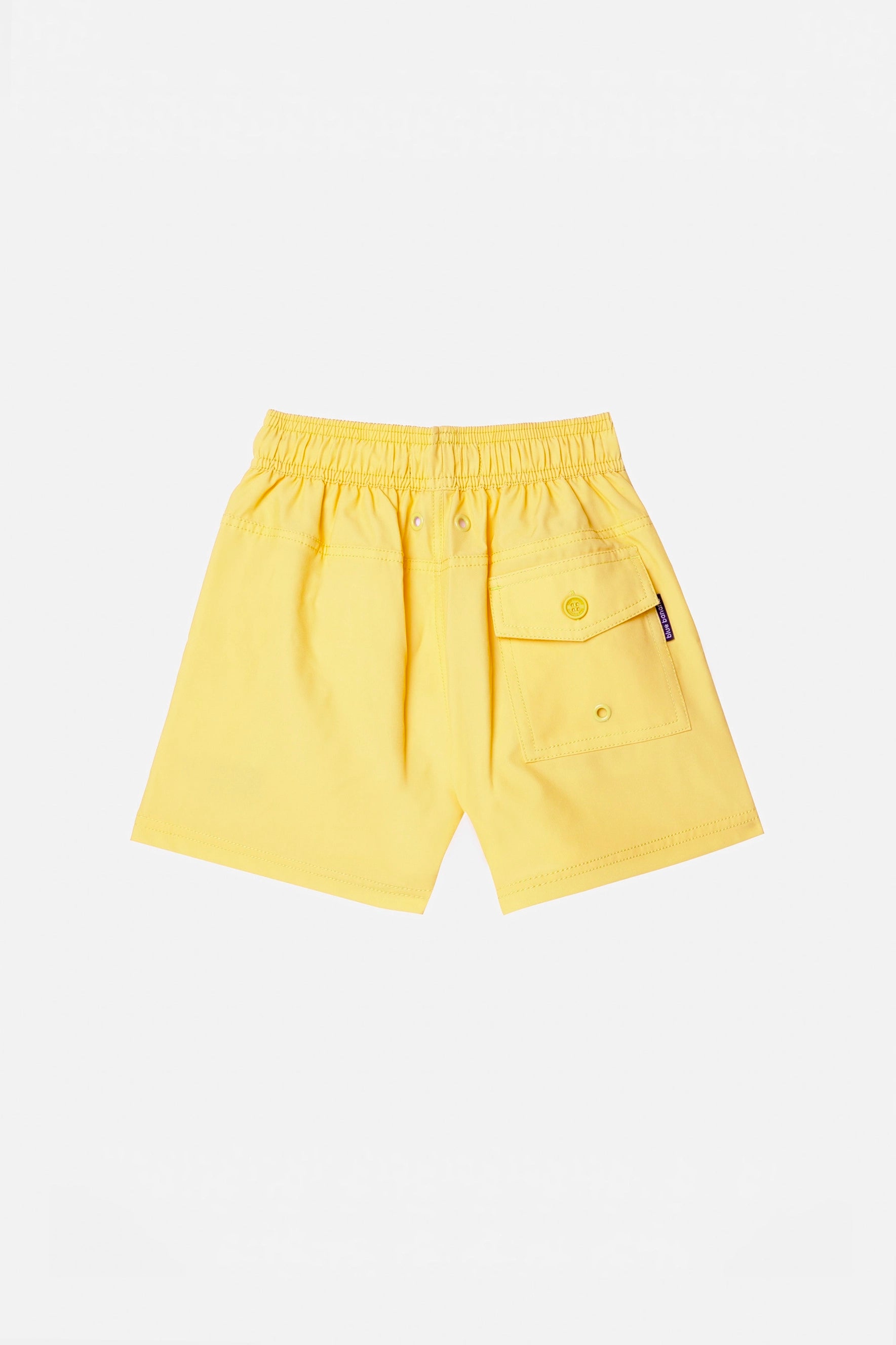 LIGHT YELLOW CLASSIC KIDS SWIMMING TRUNKS