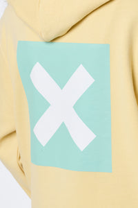 SUDADERA CON CAPUCHA KIDS NATURE LIGHT YELLOW