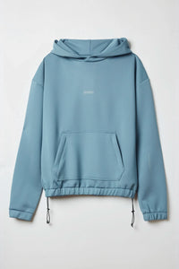 LIGHT BLUE TECH HOODIE