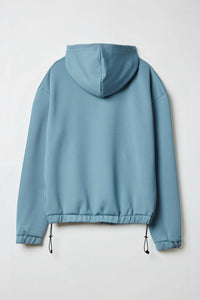 LIGHT BLUE TECH HOODIE