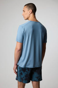 LIGHT BLUE TRAIN TEE