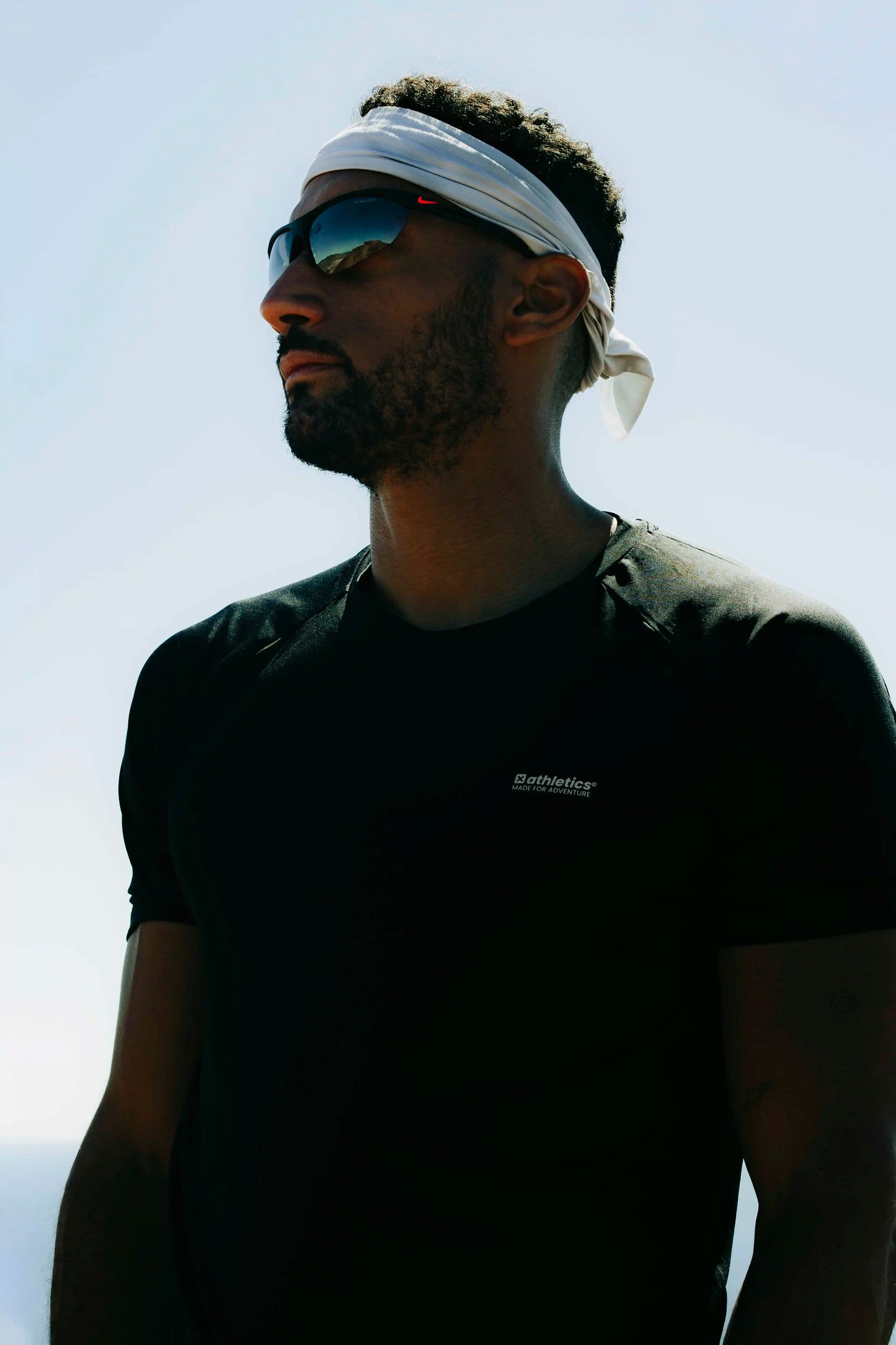 LIGHT GREY ACTIVE BANDANA