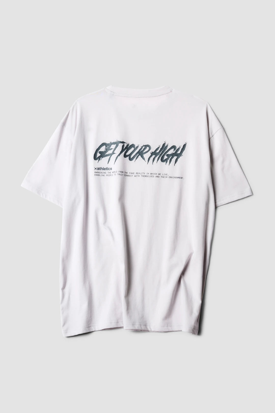 LIGHT GREY GRAPHIC TEE