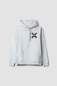 LIGHT GREY MELANGE CLASSIC HOODIE